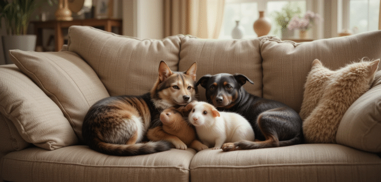 low maintenance pets that like to cuddle